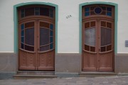 House door detail - Italian colonization - Antonio Prado city - Rio Grande do Sul state (RS) - Brazil