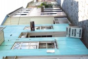 Beauty salon facade detail - Antonio Prado city - Rio Grande do Sul state (RS) - Brazil