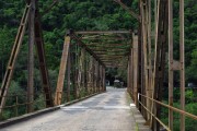 Iron bridge over the Antas River - Nova Roma do Sul city - Rio Grande do Sul state (RS) - Brazil