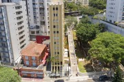 Picture taken with drone of the stairway connecting Frei Caneca Street to Avanhandava Street - Sao Paulo city - Sao Paulo state (SP) - Brazil