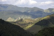 Landscape in Mantiqueira Mountain Range with Atlantic Forest - Sao Jose dos Campos city - Sao Paulo state (SP) - Brazil