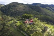 Picture taken with drone of home in the rural area of Sao Jose dos Campos - Sao Jose dos Campos city - Sao Paulo state (SP) - Brazil