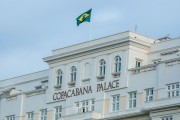 Facade of the Copacabana Palace Hotel (1923)  - Rio de Janeiro city - Rio de Janeiro state (RJ) - Brazil