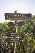 Tijuca Forest Mountains Signpost - Tijuca National Park - Rio de Janeiro city - Rio de Janeiro state (RJ) - Brazil