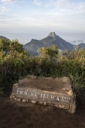 View of Rock of Gavea from Tijuca Peak - Tijuca National Park - Rio de Janeiro city - Rio de Janeiro state (RJ) - Brazil