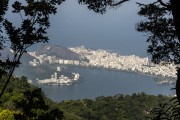 View of Rodrigo de Freitas Lagoon from the Brocolis Lookout - Rio de Janeiro city - Rio de Janeiro state (RJ) - Brazil