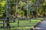 Moganga Square - Rest area with stone tables - Tijuca National Park - Rio de Janeiro city - Rio de Janeiro state (RJ) - Brazil