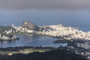 View of Rodrigo de Freitas Lagoon from the Proa Stone - Rio de Janeiro city - Rio de Janeiro state (RJ) - Brazil