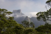 View from Proa Stone with the Rock of Gavea in the background  - Rio de Janeiro city - Rio de Janeiro state (RJ) - Brazil