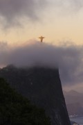 View of the Christ the Redeemer from the Sete Quedas Hill - Rio de Janeiro city - Rio de Janeiro state (RJ) - Brazil