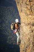 Climber during the climbing to Rock of Gavea - Rio de Janeiro city - Rio de Janeiro state (RJ) - Brazil