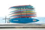 Surfboards at Post 6 - Rio de Janeiro city - Rio de Janeiro state (RJ) - Brazil