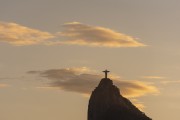 View of Christ the Redeemer from Botafogo Beach - Rio de Janeiro city - Rio de Janeiro state (RJ) - Brazil