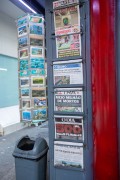 Newsstand with June 20 newspapers with headlines stating that Brazil had 500,000 killed by Covid 19 - Rio de Janeiro city - Rio de Janeiro state (RJ) - Brazil