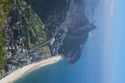 View of Sao Conrado from the Garganta do Ceu, on the Rock of Gavea trail - Rio de Janeiro city - Rio de Janeiro state (RJ) - Brazil