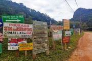 Inn signs - Alcantilado Valley - Bocaina de Minas city - Minas Gerais state (MG) - Brazil