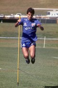 Soccer player Mauro Galvao training for the 1990 World Cup - Granja Comary - Teresopolis city - Rio de Janeiro state (RJ) - Brazil