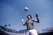 Edinho - Fluminense Football Club football player training at Laranjeiras Stadium - The 70s - Rio de Janeiro city - Rio de Janeiro state (RJ) - Brazil