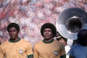 Jair Ventura Filho (Jairzinho) (right side) - Soccer Player of the Brazilian Team - 1970s - Rio de Janeiro city - Rio de Janeiro state (RJ) - Brazil