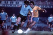 Soccer Match - Brazil vs Uruguay - The 80s - Rio de Janeiro city - Rio de Janeiro state (RJ) - Brazil