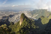View of Rio de Janeiro fron Tijuca Mirim Peak - Tijuca Forest - Tijuca National Park - Rio de Janeiro city - Rio de Janeiro state (RJ) - Brazil