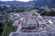 Aerial view of the Antarctica factory - 1990s - Rio de Janeiro city - Rio de Janeiro state (RJ) - Brazil