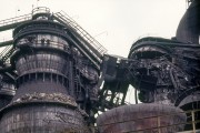 Steel industry - Blast furnace No. 3 explosion at Companhia Siderurgica Nacional (CSN) - 1980s - Volta Redonda city - Rio de Janeiro state (RJ) - Brazil
