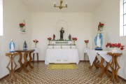 Interior of the Saint Rita of Cascia Chapel - also known as Capelinha (Little Chapel)  - Guarani city - Minas Gerais state (MG) - Brazil