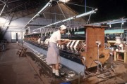 Textile Industry - Silk Spinning - The 80s - Curitiba city - Parana state (PR) - Brazil