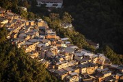 View of Cerro Cora Slum from the Mirante Dona Marta - Rio de Janeiro city - Rio de Janeiro state (RJ) - Brazil