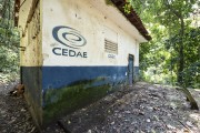 CEDAE base for the collection and supply of water from the Carioca River - Tijuca National Park - Rio de Janeiro city - Rio de Janeiro state (RJ) - Brazil