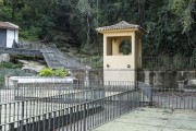 Carioca Water Dam - Carioca River water catchment system for supply - Tijuca National Park - Rio de Janeiro city - Rio de Janeiro state (RJ) - Brazil