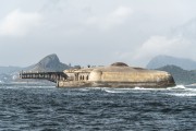View of the Tamandare da Laje Fort from Guanabara Bay  - Rio de Janeiro city - Rio de Janeiro state (RJ) - Brazil
