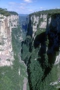 View of the Itaimbezinho Canyon - Aparados da Serra National Park - Cambara do Sul city - Rio Grande do Sul state (RS) - Brazil