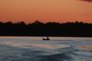 Sunset at Purus River - Piagaçu-Purus Sustainable Development Reserve - Beruri city - Amazonas state (AM) - Brazil