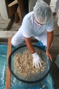 Fish Meal Manufacturing - Piagaçu-Purus Sustainable Development Reserve - Beruri city - Amazonas state (AM) - Brazil