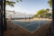 Public court for soccer and basketball practice - Ilhabela city - Sao Paulo state (SP) - Brazil