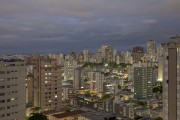 Panoramic view of Belo Horizonte at dusk - Belo Horizonte city - Minas Gerais state (MG) - Brazil