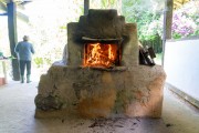 Wood-fired clay oven by Dona Dodoca, personality of Tres Picos State Park - Nova Friburgo city - Rio de Janeiro state (RJ) - Brazil