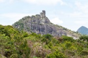 View of the Caixa de Fosforo Peak - Tres Picos State Park  - Nova Friburgo city - Rio de Janeiro state (RJ) - Brazil