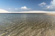 Lagoon - Lencois Maranhenses National Park  - Santo Amaro do Maranhao city - Maranhao state (MA) - Brazil