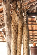 Tipiti, a type of press or squeezer of braided straw used to drain and dry cassava - Santo Amaro do Maranhao city - Maranhao state (MA) - Brazil