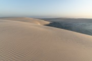 Lagoon and dunes - Lencois Maranhenses National Park  - Barreirinhas city - Maranhao state (MA) - Brazil