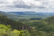 Typical Cerrado landscape - Chapada dos Veadeiros National Park - Alto Paraiso de Goias city - Goias state (GO) - Brazil