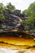 Abismo Waterfall (Abyss Waterfall) - Chapada dos Veadeiros National Park  - Alto Paraiso de Goias city - Goias state (GO) - Brazil
