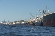 Ships in the Port of Paranagua - Paranagua city - Parana state (PR) - Brazil