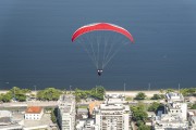 Paragliding flight at ramp of Niteroi City Park - Niteroi city - Rio de Janeiro state (RJ) - Brazil