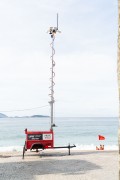 Surveillance camera on the boardwalk of Ipanema Beach - Rio de Janeiro city - Rio de Janeiro state (RJ) - Brazil