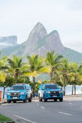 Military Police vehicles patrolling Ipanema Beach - Rio de Janeiro city - Rio de Janeiro state (RJ) - Brazil