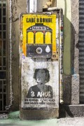 Graffiti on a street wall in Santa Teresa - Rio de Janeiro city - Rio de Janeiro state (RJ) - Brazil